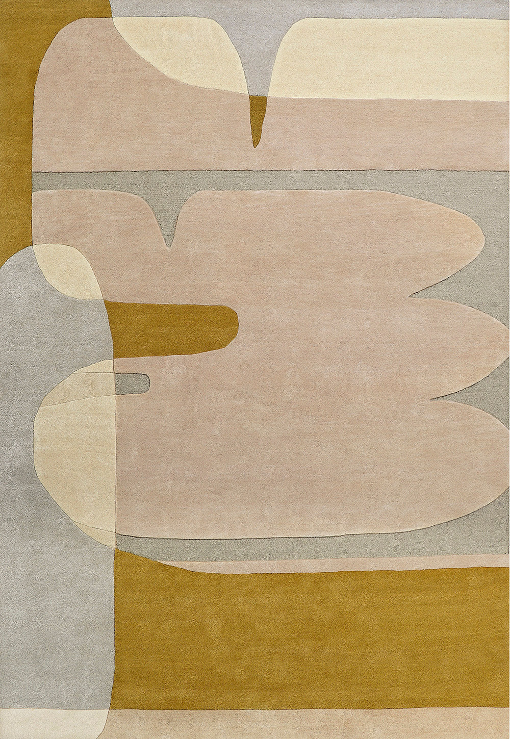 toulemonde-bochart-sirocco-tapis-ocre-en-laine-de-nouvelle-z-lande-tuft-main image 1