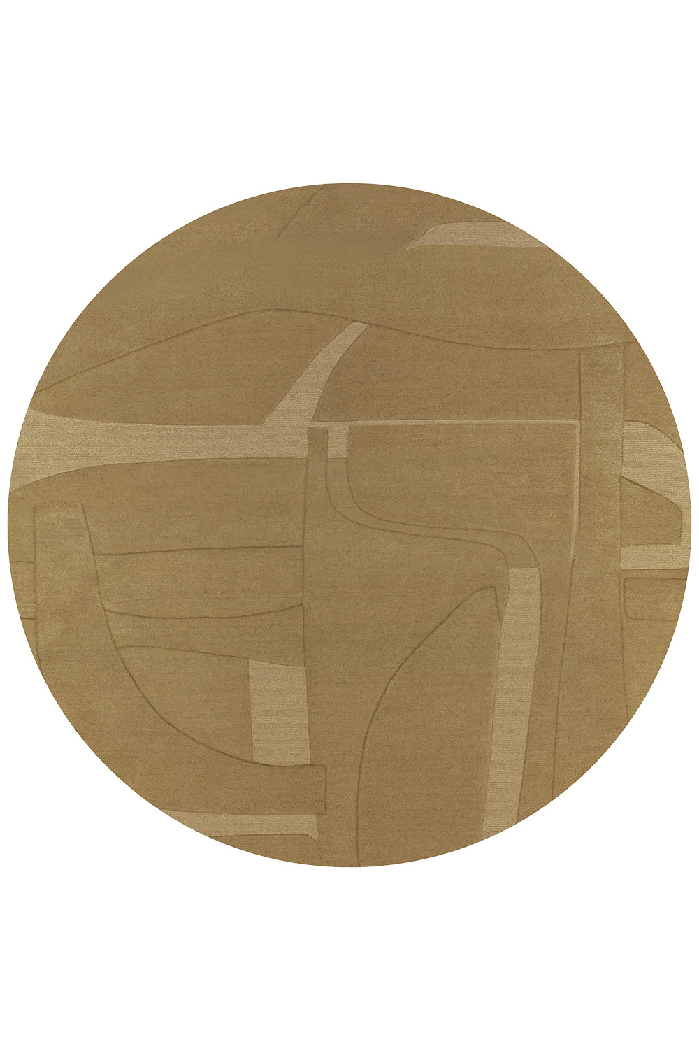 toulemonde-bochart-collage-par-pascale-ribourg-tapis-laine-brun image 1