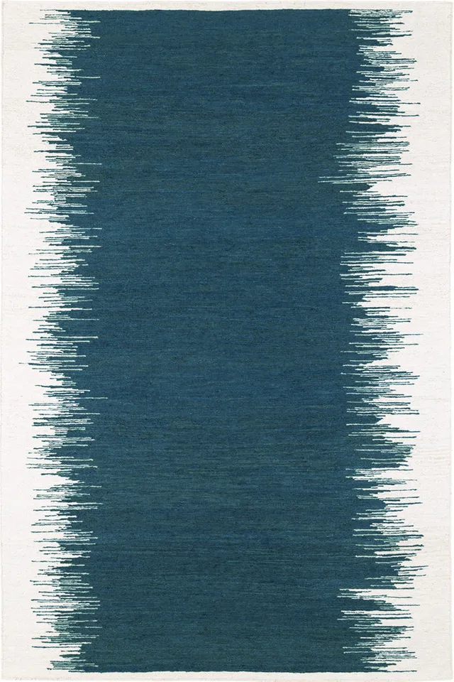 toulemonde-bochart-saona-bleu-tapis-bleu-profond-organique image 1