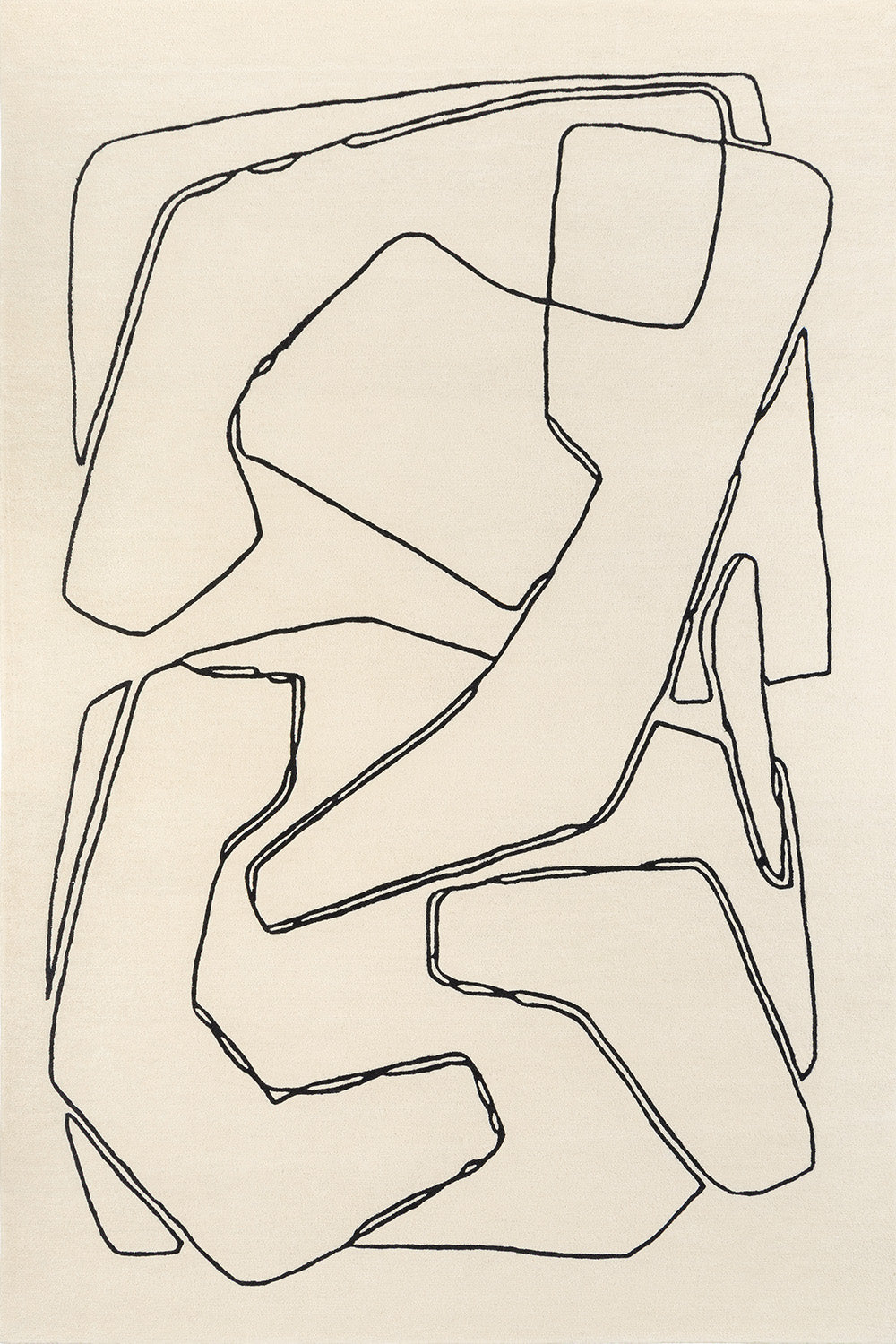 toulemonde-bochart-amalgame-cru-tapis-contemporain-formes-libres image 1
