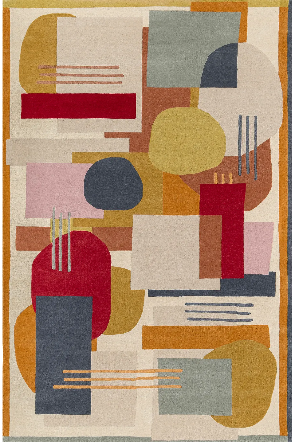toulemonde-bochart-artopia-tapis-laine-tuft-main-multicolore image 1