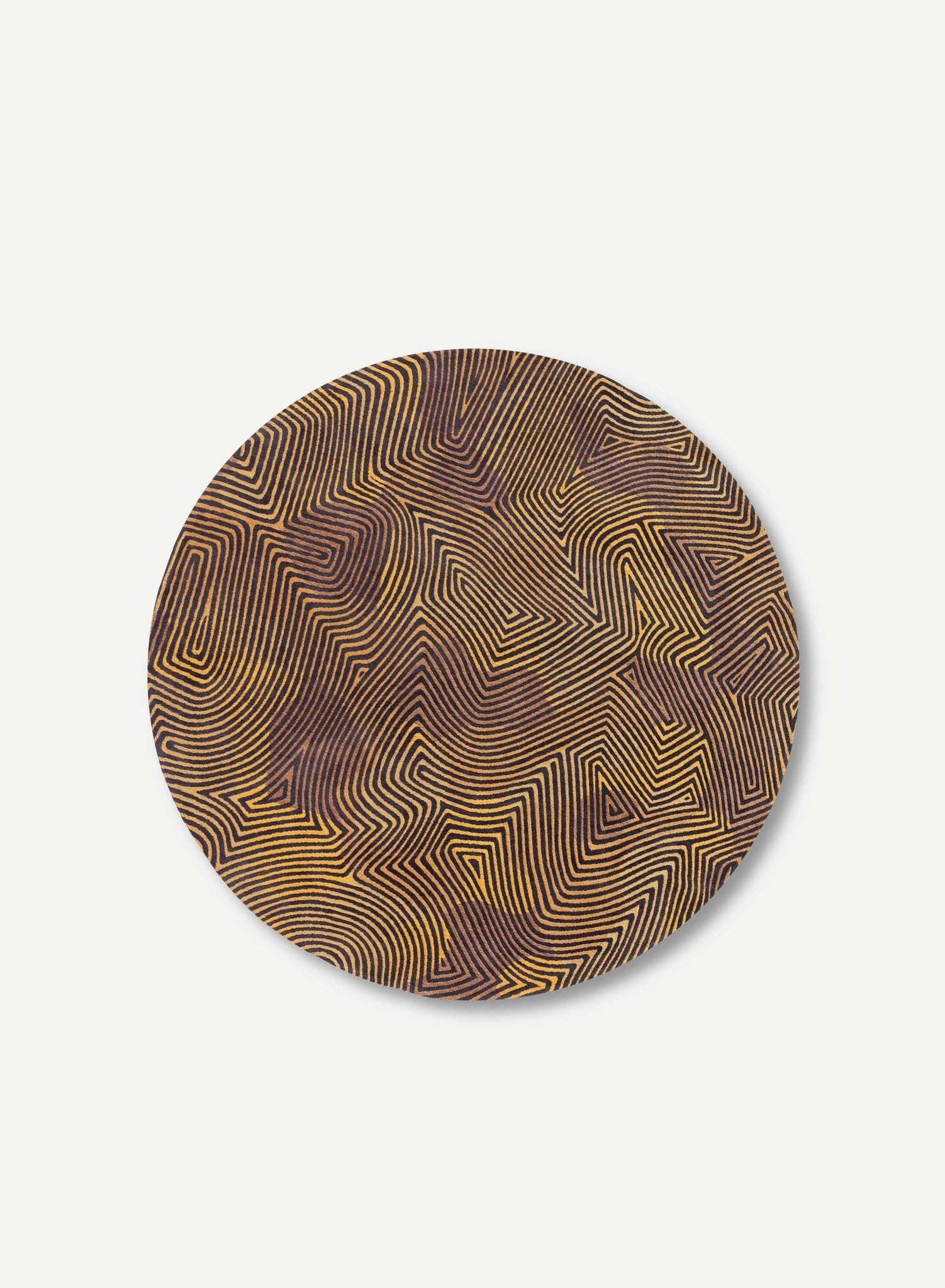 louis-de-poortere-coral-meditation-tapis-structur-170-x-240-cm-or-noir image 3
