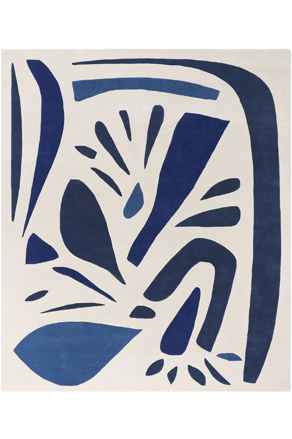 toulemonde-bochart-alpha-tapis-bleu-laine-nouvelle-z-lande-tuft-main image 1
