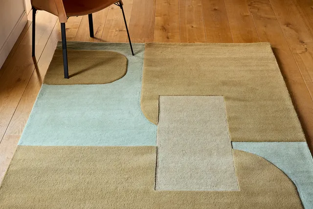 serge-lesage-tapis-escapade-verveine-tapis-contemporain-graphique image 1