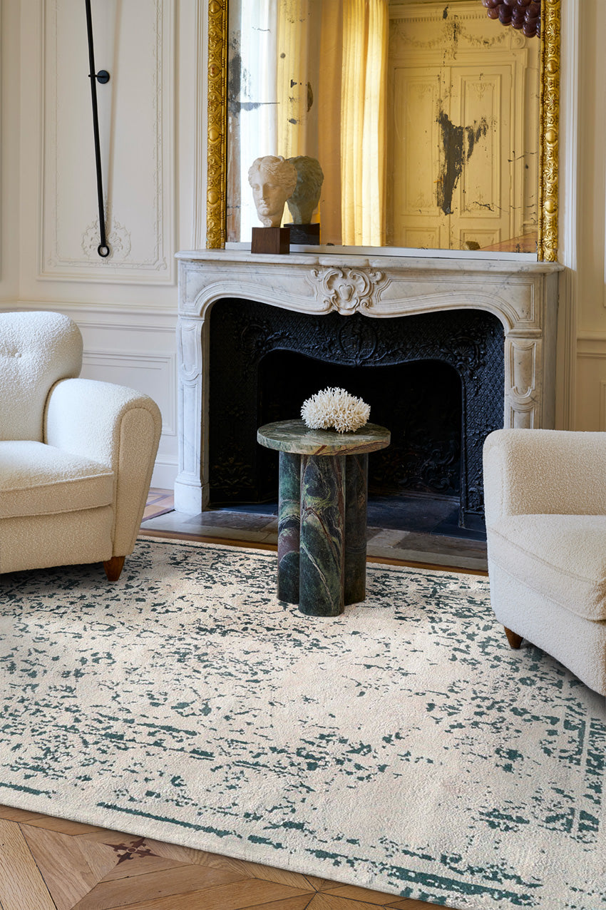 toulemonde-bochart-mirage-tapis-gris-viscose-fait-main image 2