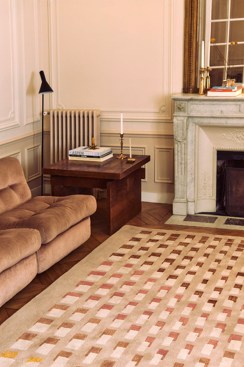 toulemonde-bochart-ombra-terracotta-tapis-tuft-main-laine-nouvelle-z-lande image 2