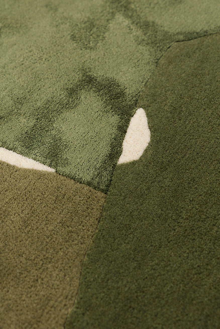 toulemonde-bochart-muse-tapis-vert-kaki-laine-et-viscose-230x350 image 4