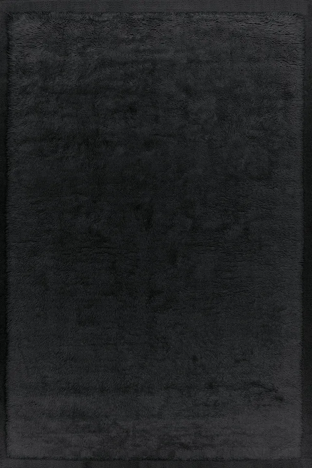 toulemonde-bochart-tapis-fez-noir-en-laine-nou-main image 1