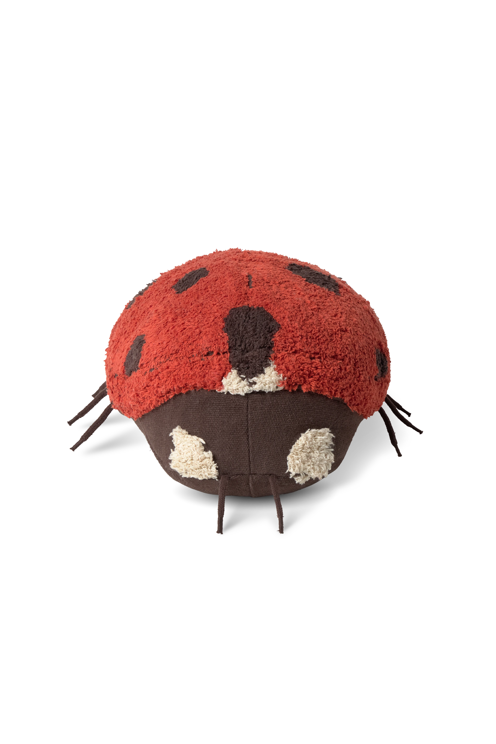lorena-canals-coussin-de-sol-maria-the-ladybug-pouf-coccinelle image 1