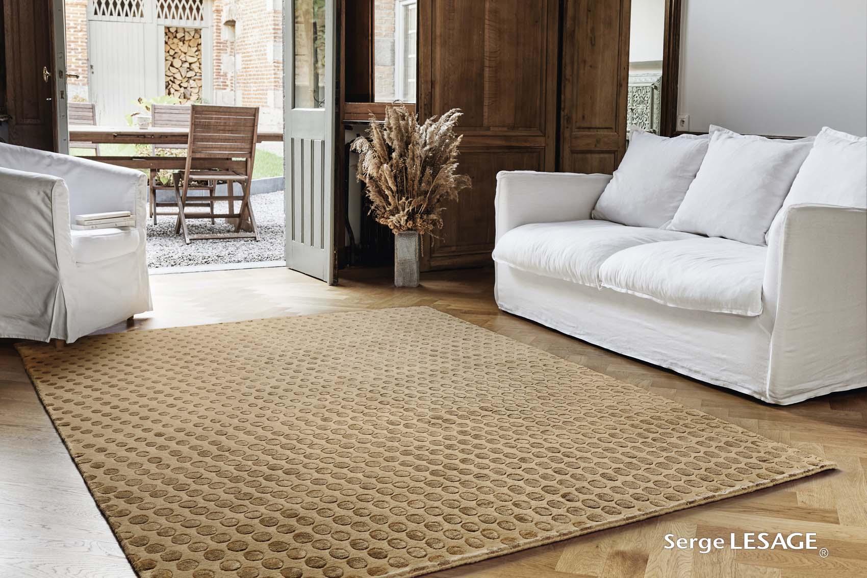 serge-lesage-tapis-lily-sable-2 image 2