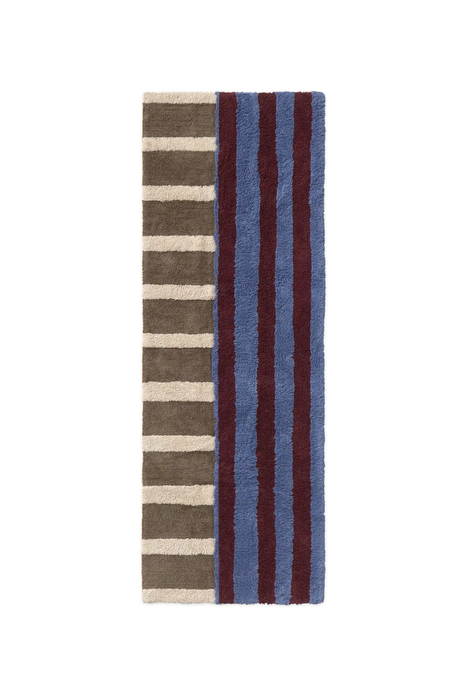 lorena-canals-tapis-de-couloir-lavable-color-on-indigo-blue-runner-coton image 1