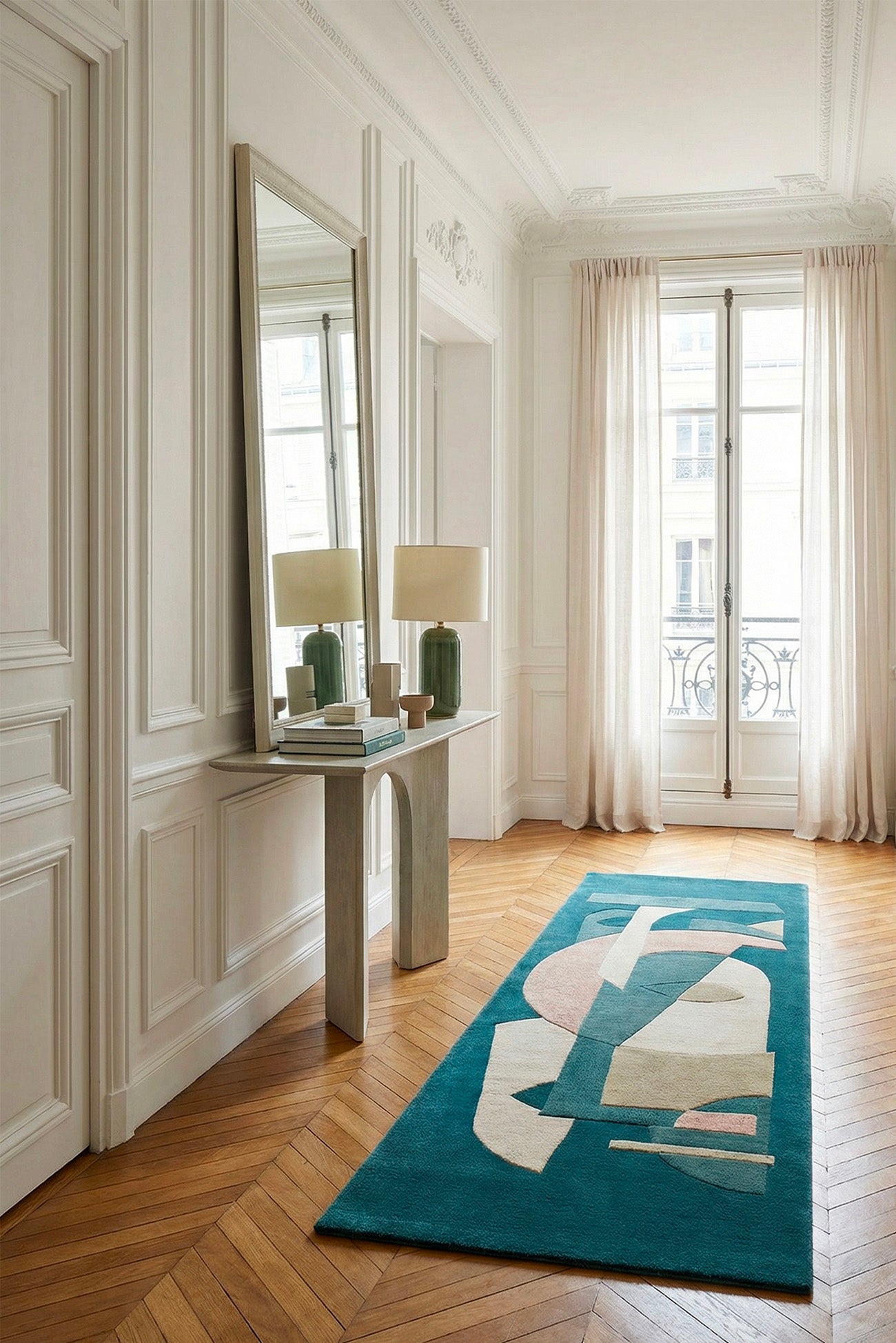 toulemonde-bochart-aduma-nuit-bleu-tapis-laine-tuft-main image 2