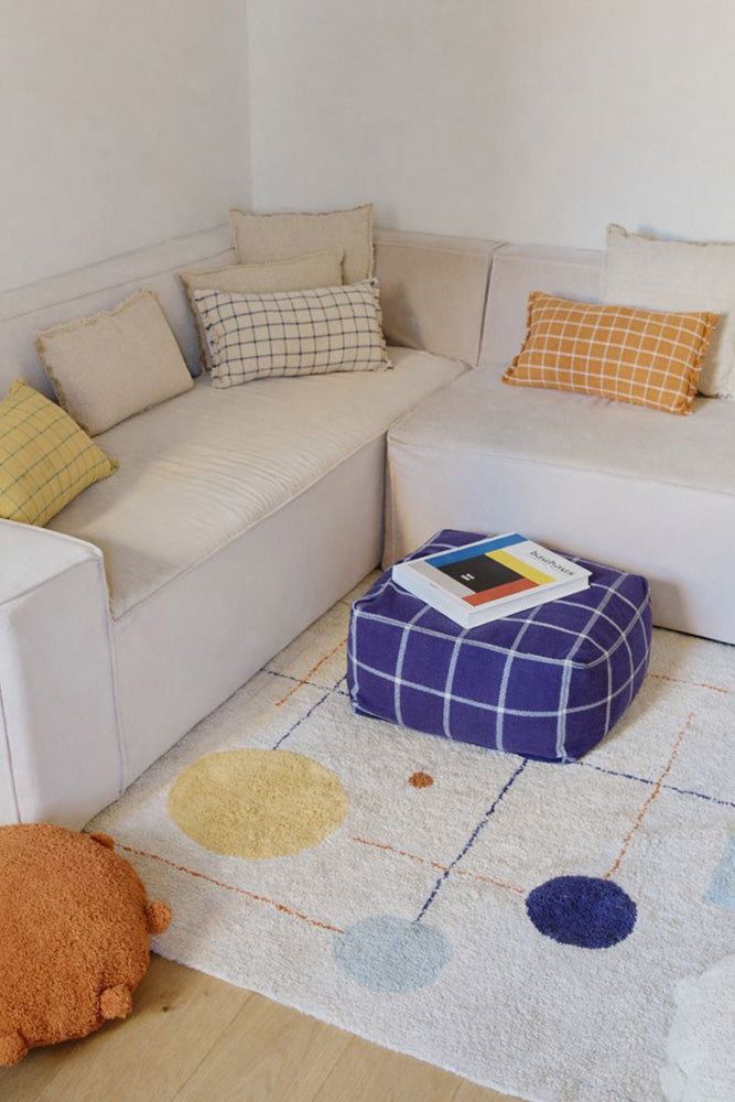 lorena-canals-pouf-geo-block-navy-blue-pouf-tiss-bauhaus image 2