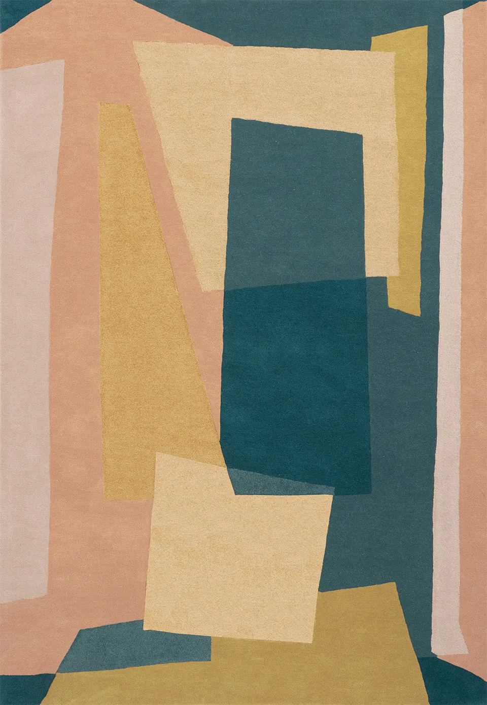 toulemonde-bochart-pablo-automne-tapis-cubiste-laine-nouvelle-z-lande image 1