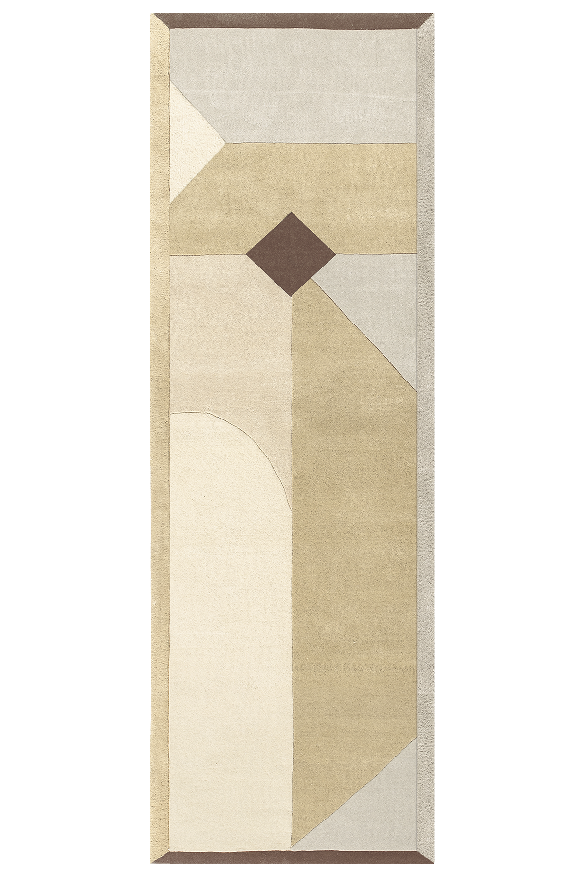 toulemonde-bochart-piazza-beige-tapis-laine-tuft-main-florence-bourel image 1