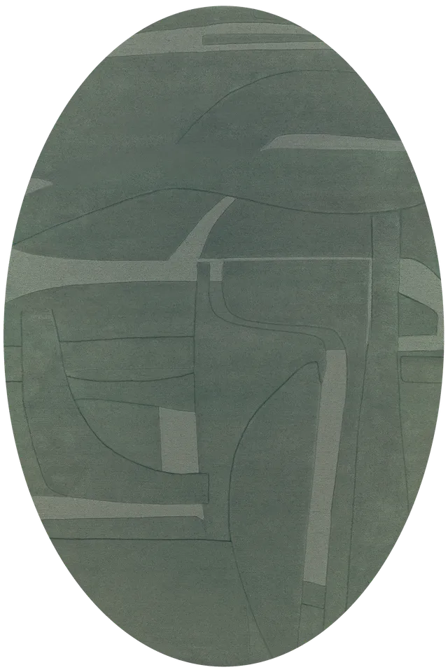 toulemonde-bochart-collage-par-pascale-risbourg-tapis-vert-sauge-laine-nouvelle- image 1
