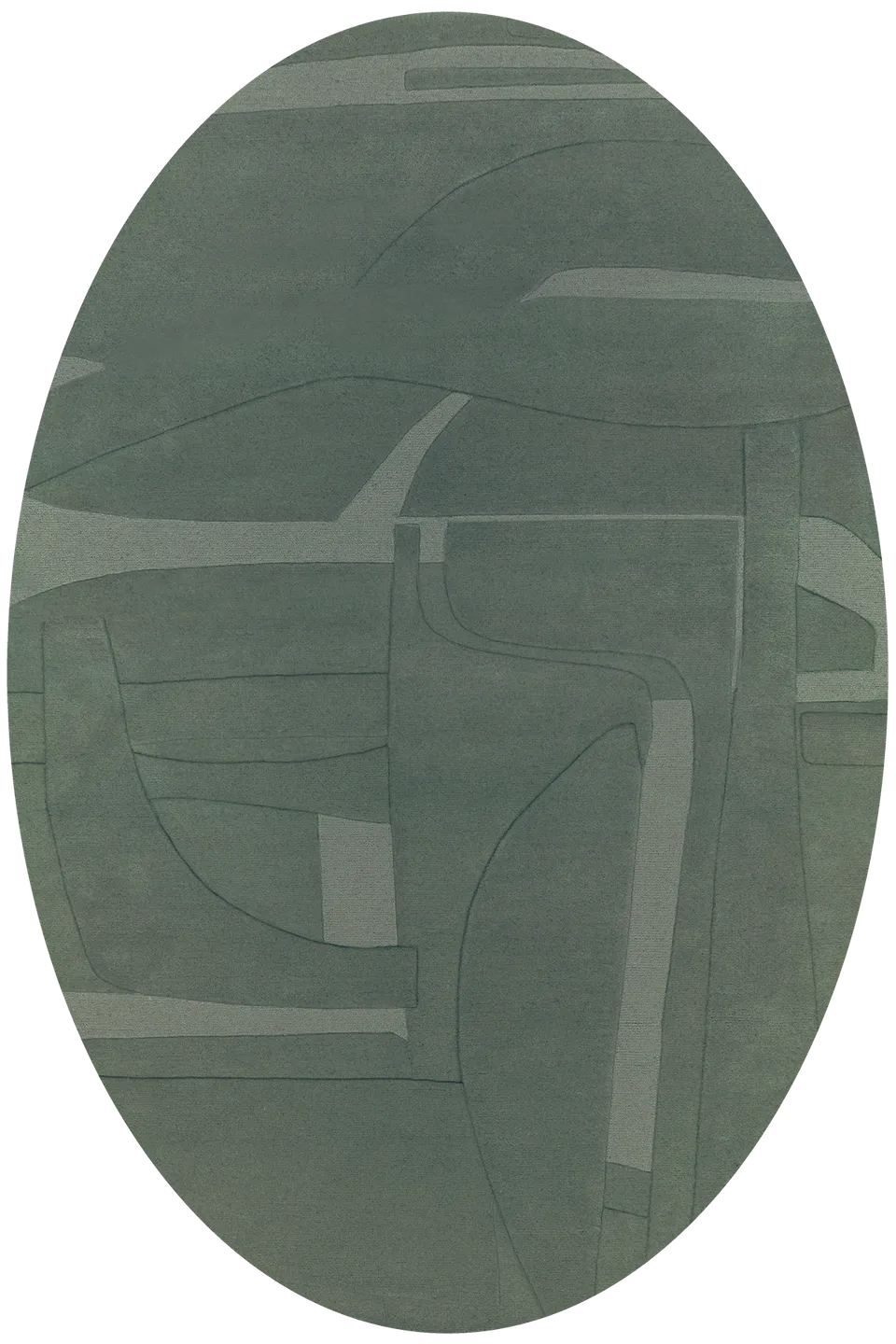 toulemonde-bochart-collage-par-pascale-risbourg-tapis-vert-sauge-laine-nouvelle- image 1