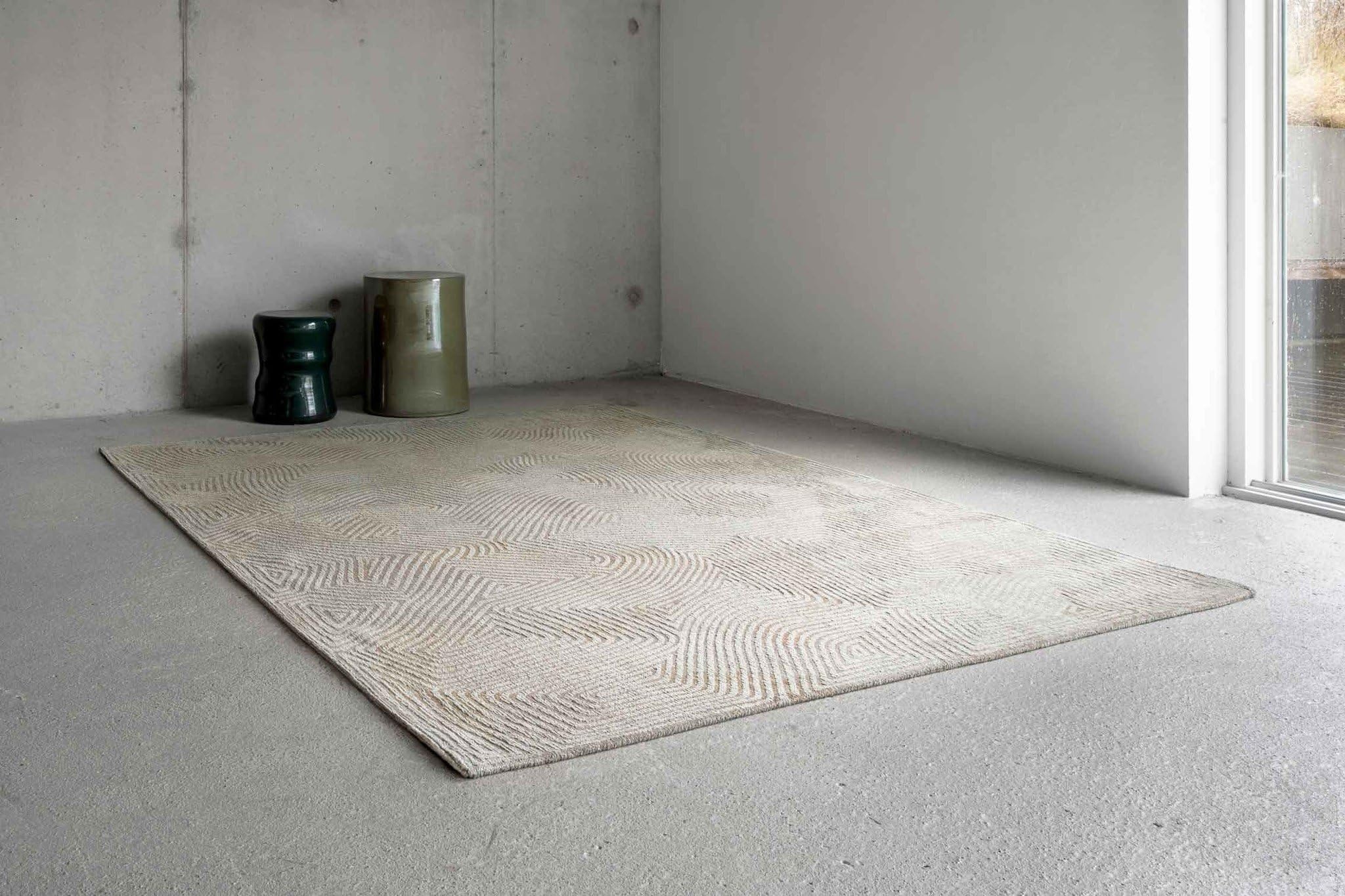 louis-de-poortere-coral-meditation-tapis-structur-80-x-150-cm-shell-beige image 2