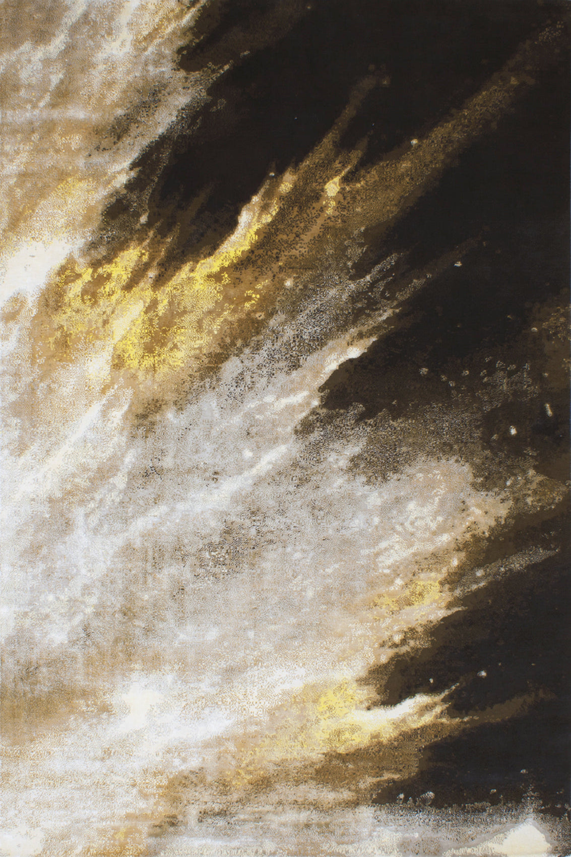 tapis-serge-lesage-fire-flamboyant-soie-relief image 2