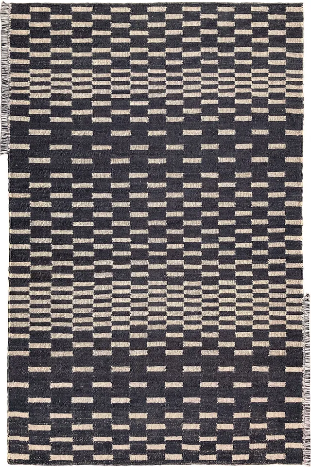 serge-lesage-tapis-vibration-2-noir-et-blanc image 1