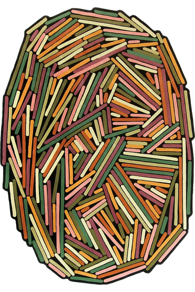 toulemonde-bochart-brindilles-printemps-tapis-multicolore-tuft-main-laine image 1