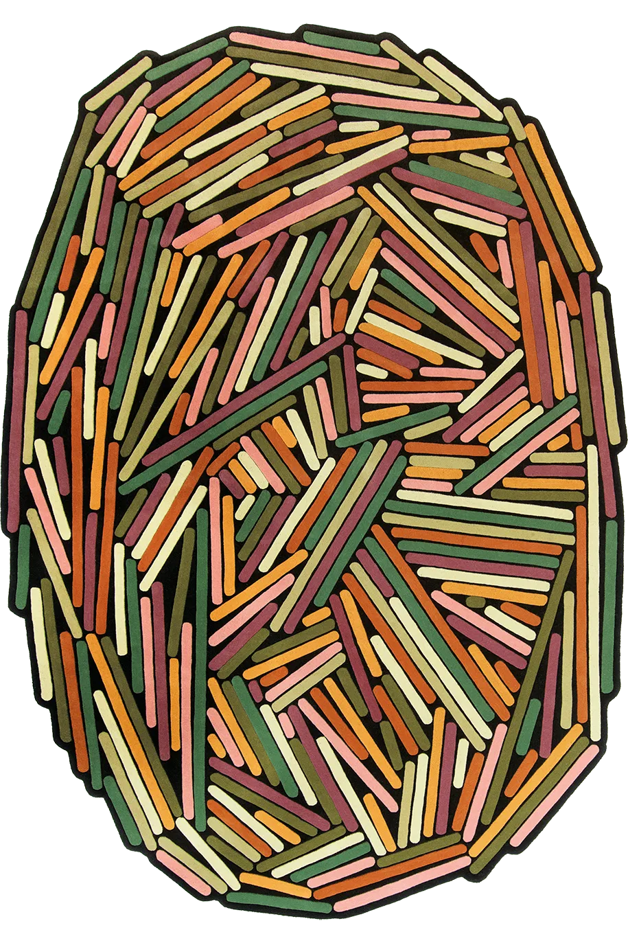 toulemonde-bochart-brindilles-printemps-tapis-multicolore-tuft-main-laine image 1