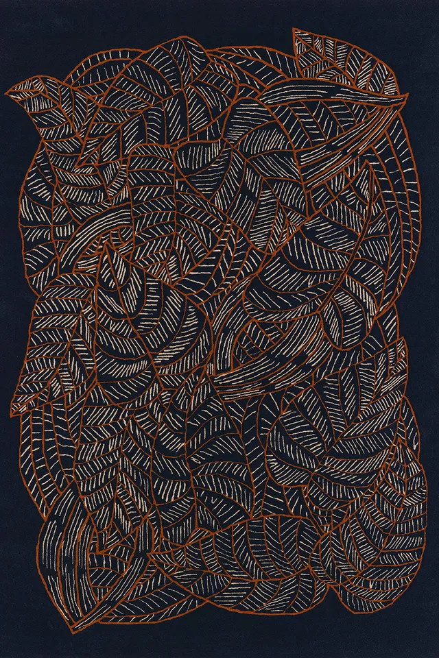toulemonde-bochart-eden-tapis-bleu-nuit-laine-nouvelle-z-lande image 1