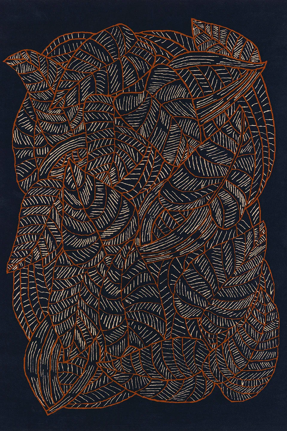 toulemonde-bochart-eden-tapis-bleu-nuit-laine-nouvelle-z-lande image 1