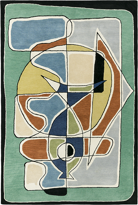 toulemonde-bochart-caprice-tapis-multicolore-laine-vincent-darr image 1
