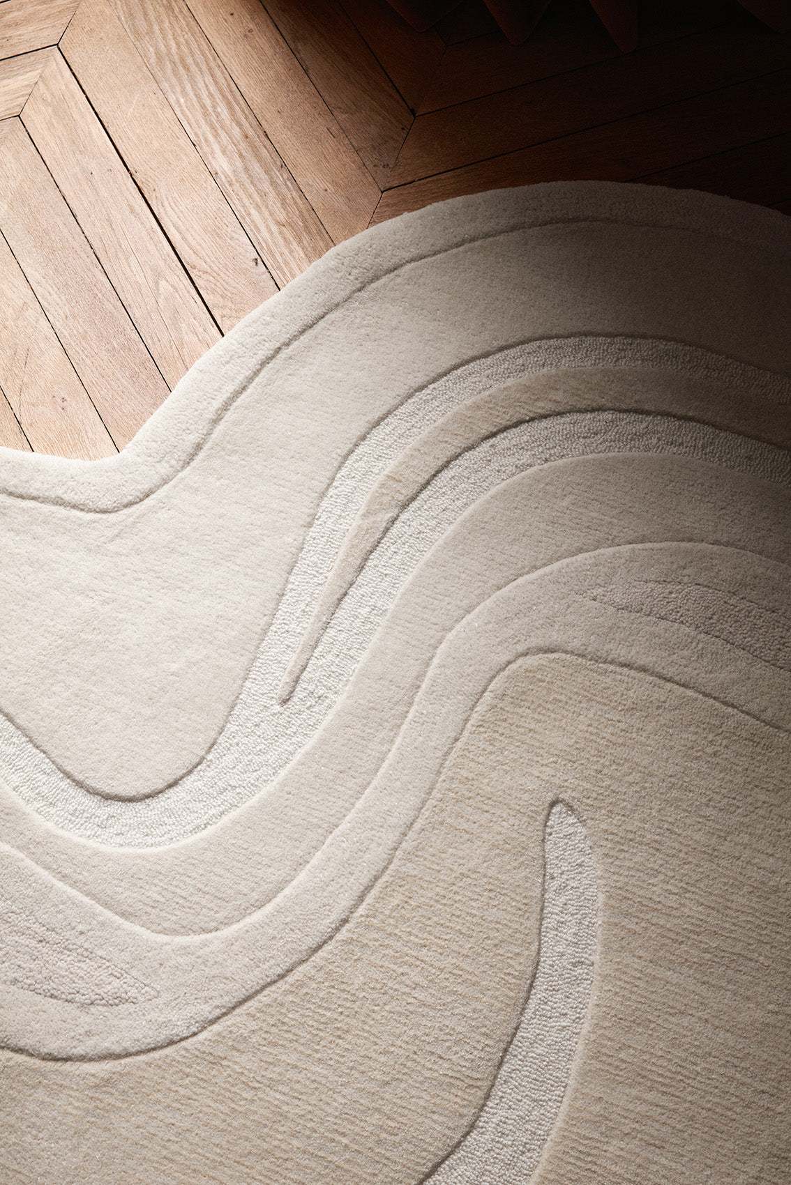 toulemonde-bochart-sahara-blanc-tapis-laine-et-viscose-tuft-main image 5