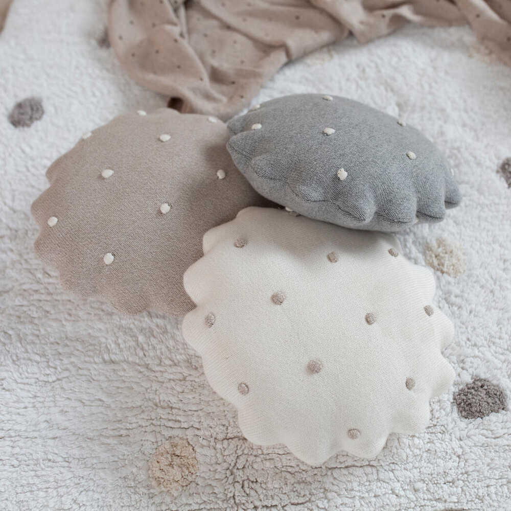 lorena-canals-biscuit-gris-coussin-tricot-rond image 2