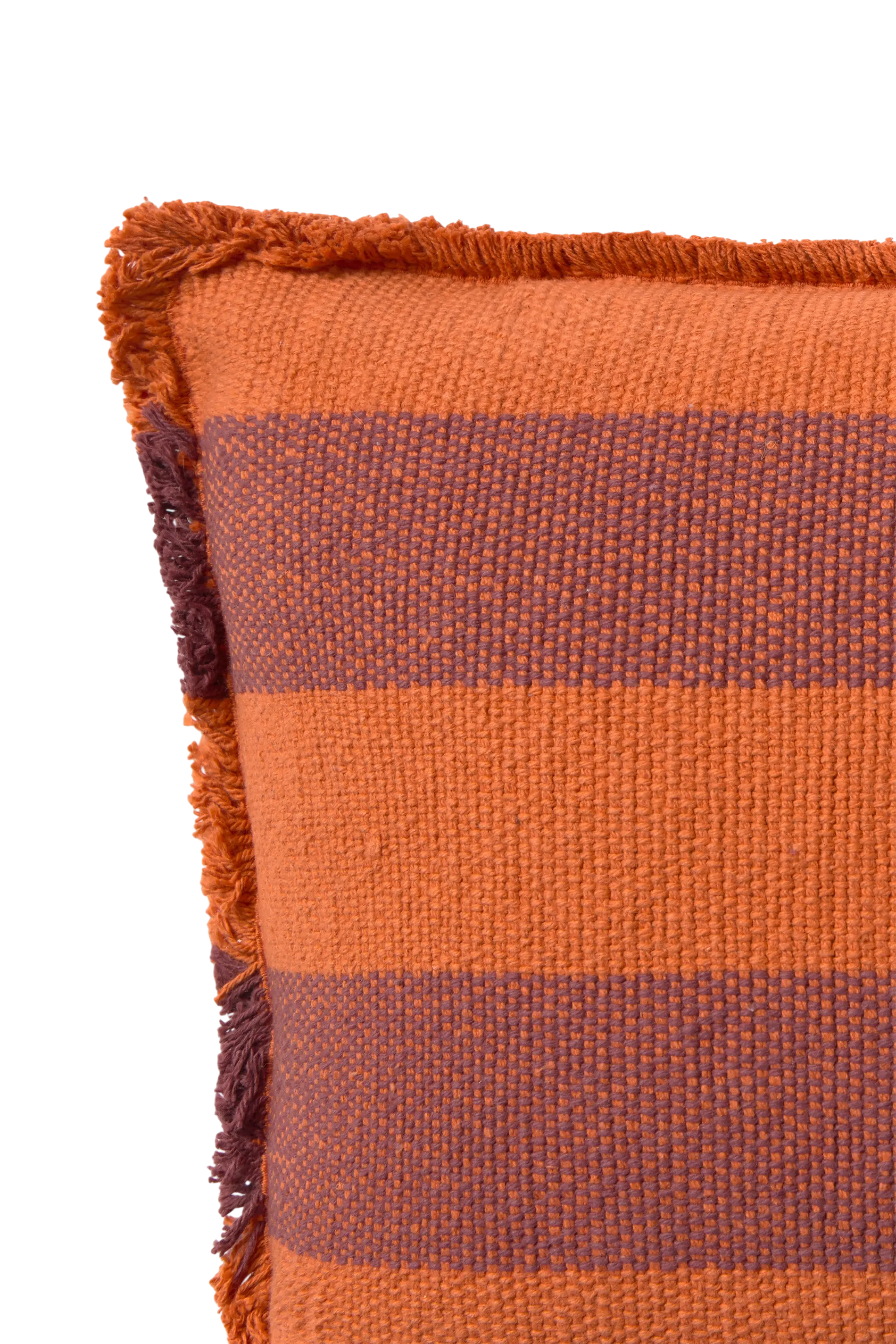 lorena-canals-coussin-rectangulaire-lines-terracota image 3