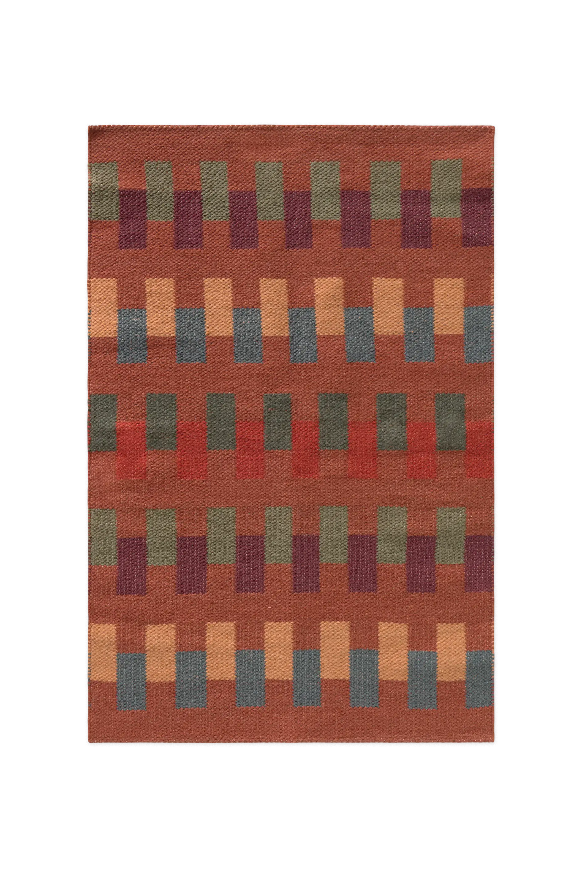 lorena-canals-tapis-handloom-intersecting-sienna image 1