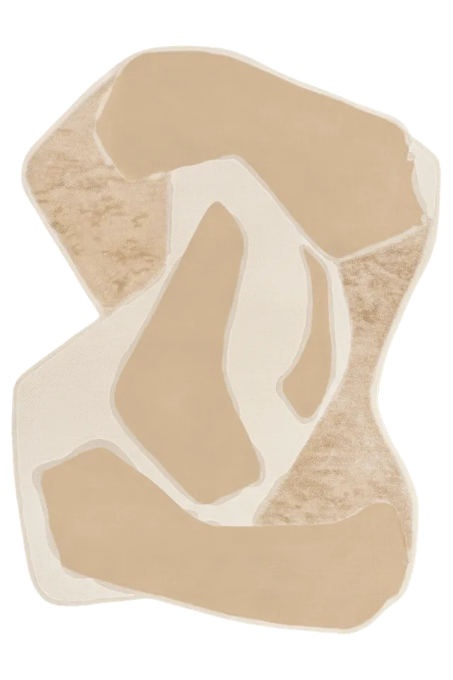 toulemonde-bochart-muse-beige-tapis-tuft-main-laine-et-viscose image 1