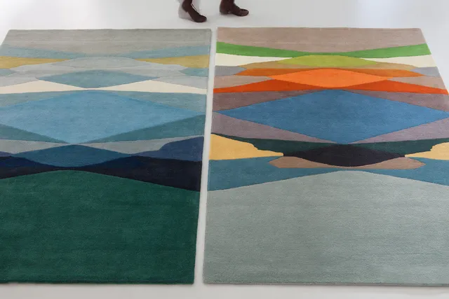 tapis-serge-lesage-distortion-h-ritage-sur-mesure image 1