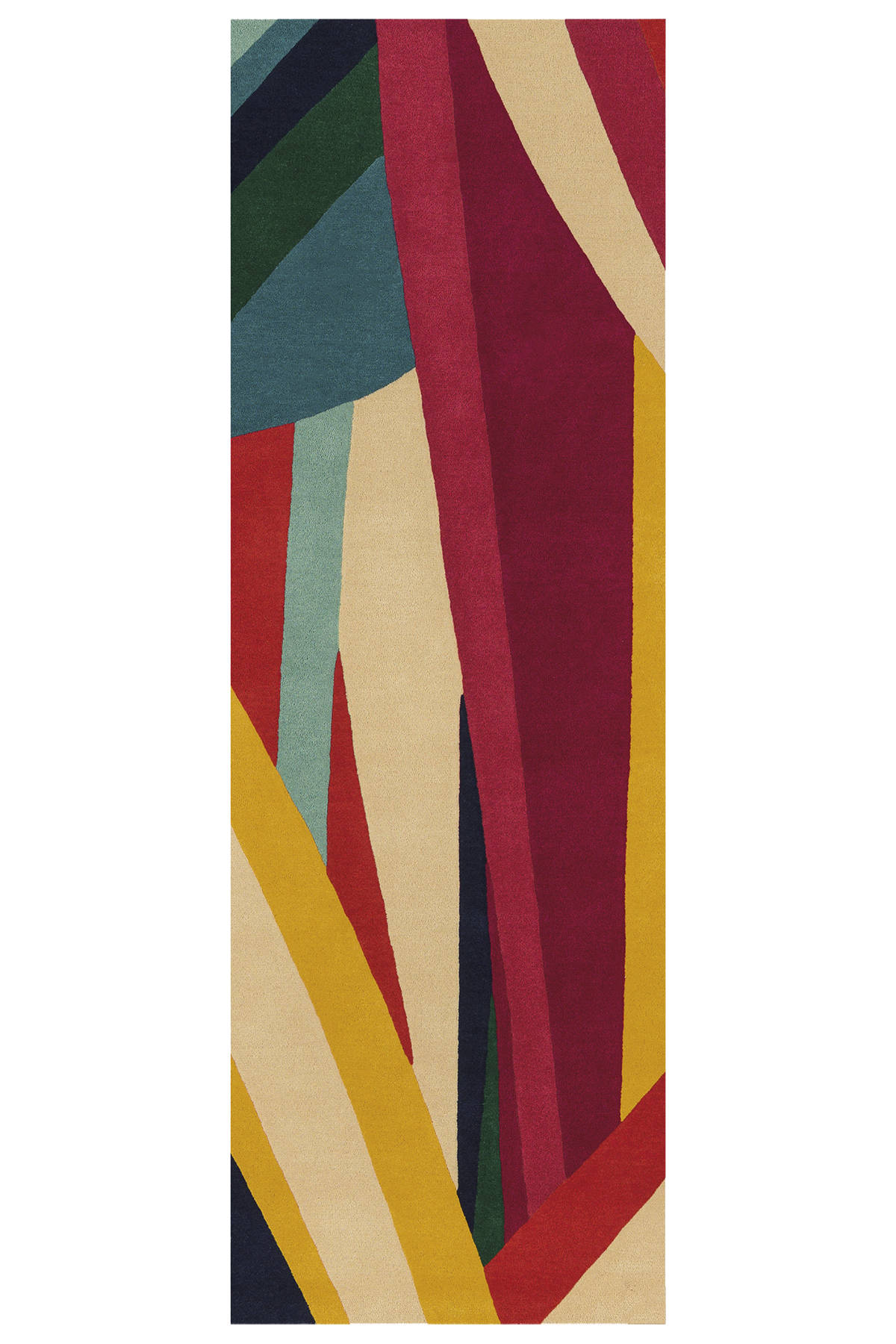 toulemonde-bochart-ipanema-tapis-contemporain-jungle-fuchsia image 1