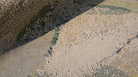 serge-lesage-tapis-baya-agate-tapis-rond-organique-fait-main image 3