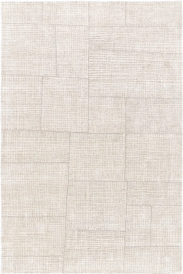 toulemonde-bochart-opus-tapis-beige-marbr-en-tencel-et-laine image 1