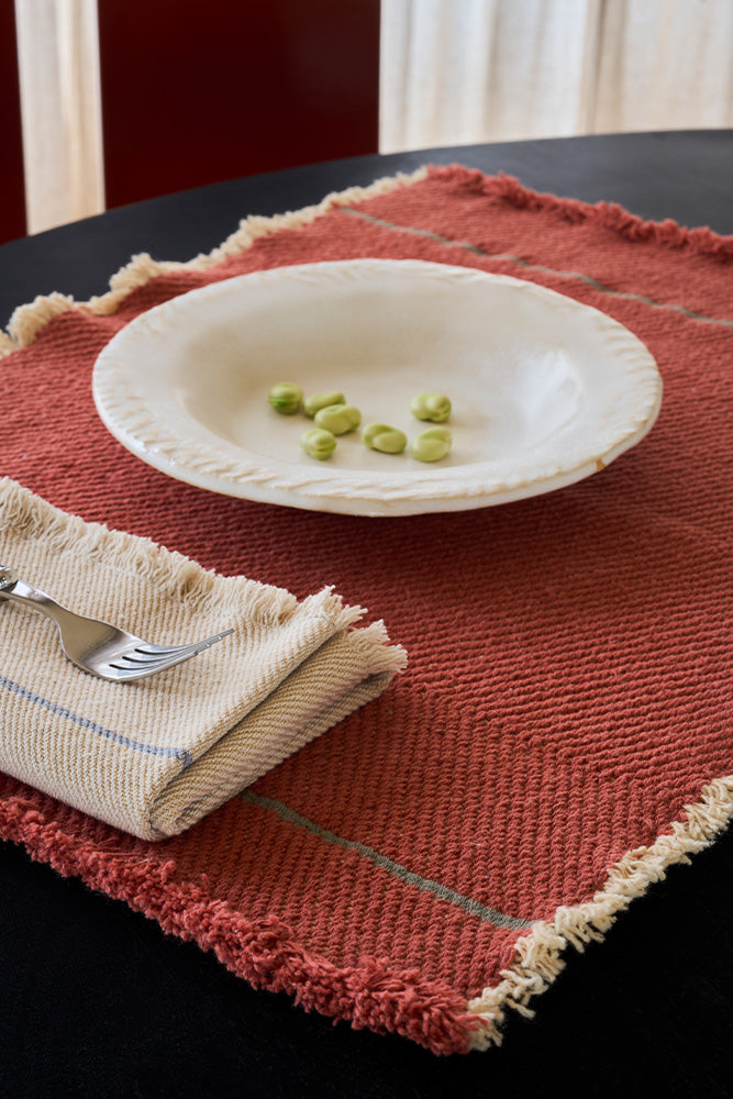 lorena-canals-set-de-2-sets-de-table-vertical-new-terracota image 2