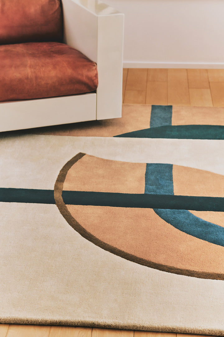 toulemonde-bochart-tacubaya-cr-me-tapis-contemporain-en-laine-tuft-main image 5