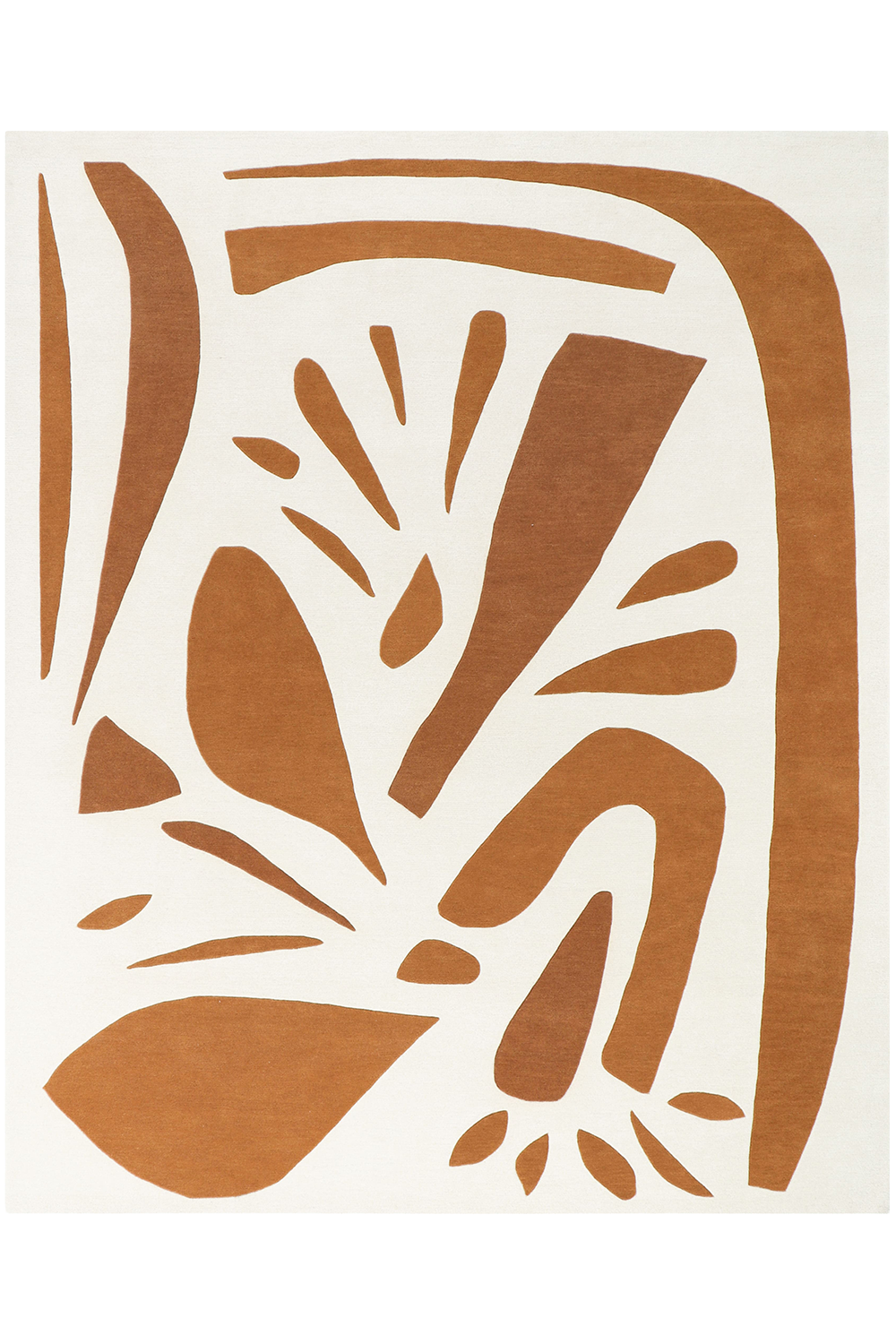 toulemonde-bochart-alpha-tapis-terracotta-laine-nz-tuft-main-g-om-trique image 1