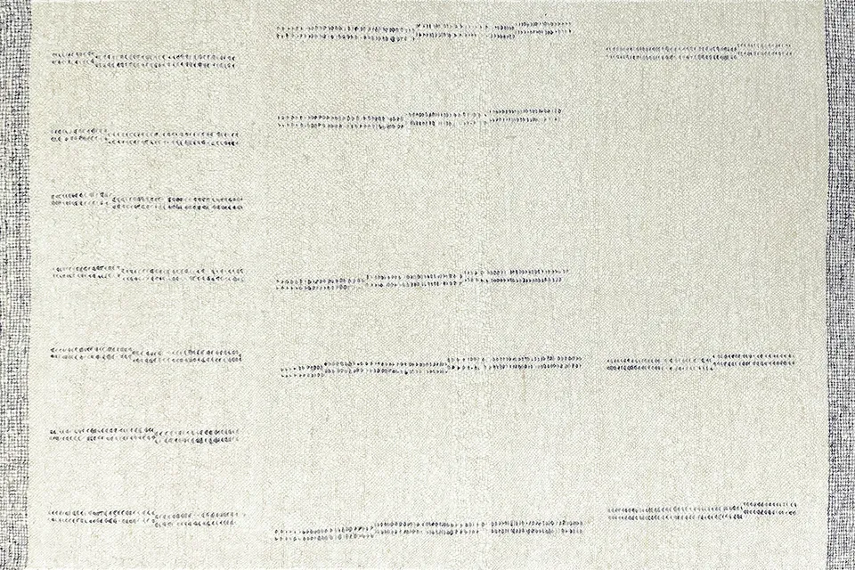 serge-lesage-elsewhere-2-tapis-ivoire-bleu-2 image 1
