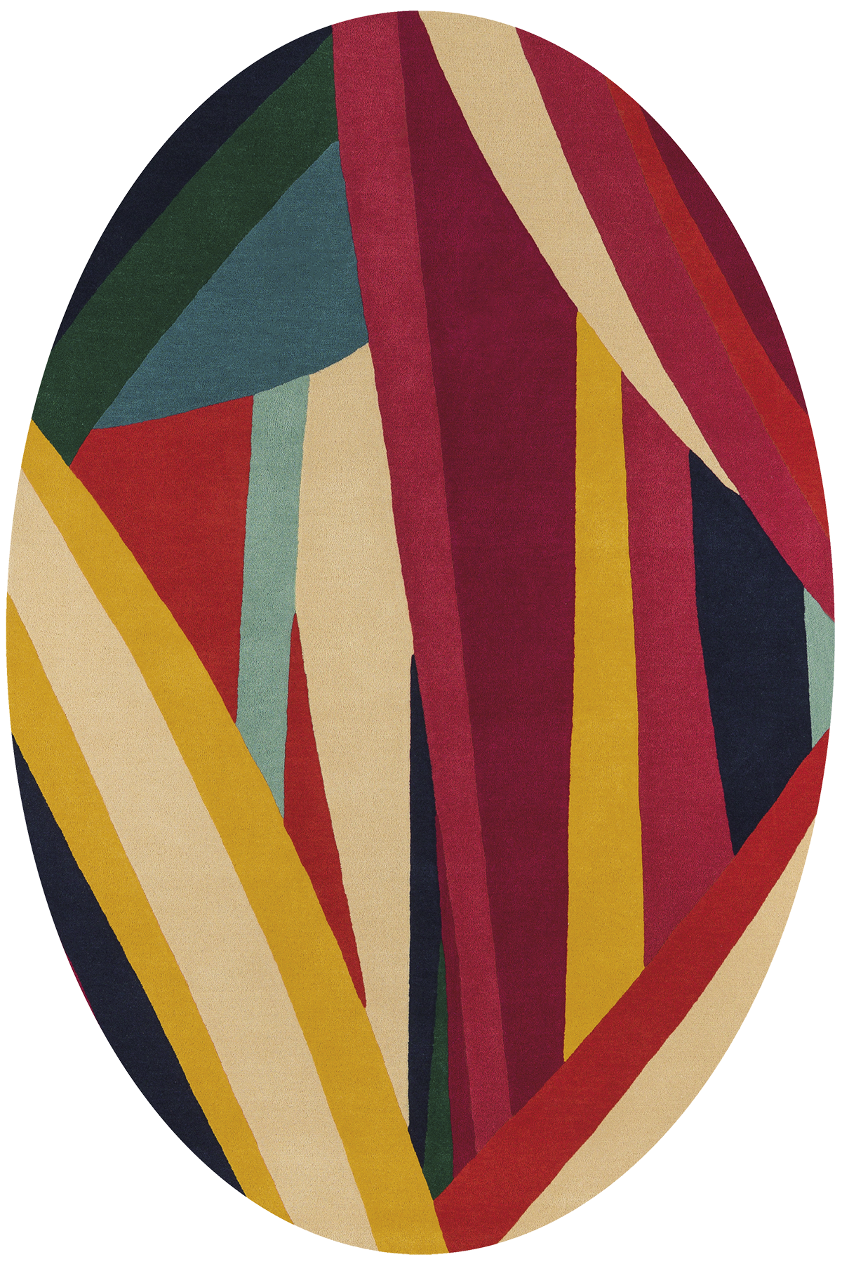 toulemonde-bochart-ipanema-tapis-design-jungle-fuchsia image 1