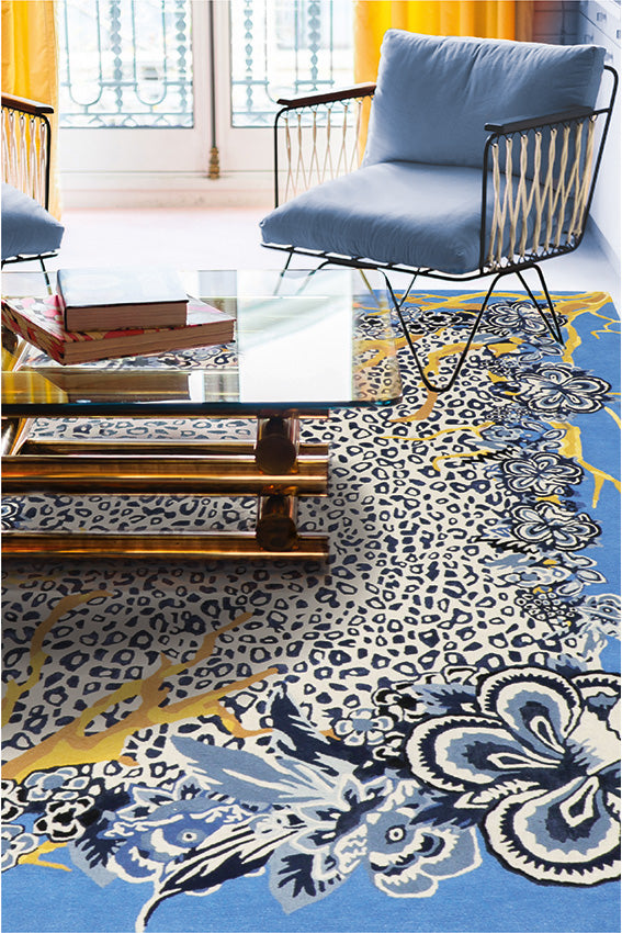 toulemonde-bochart-jungle-forest-bahamas-tapis-multicolore-laine-et-soie-v-g-tal image 2