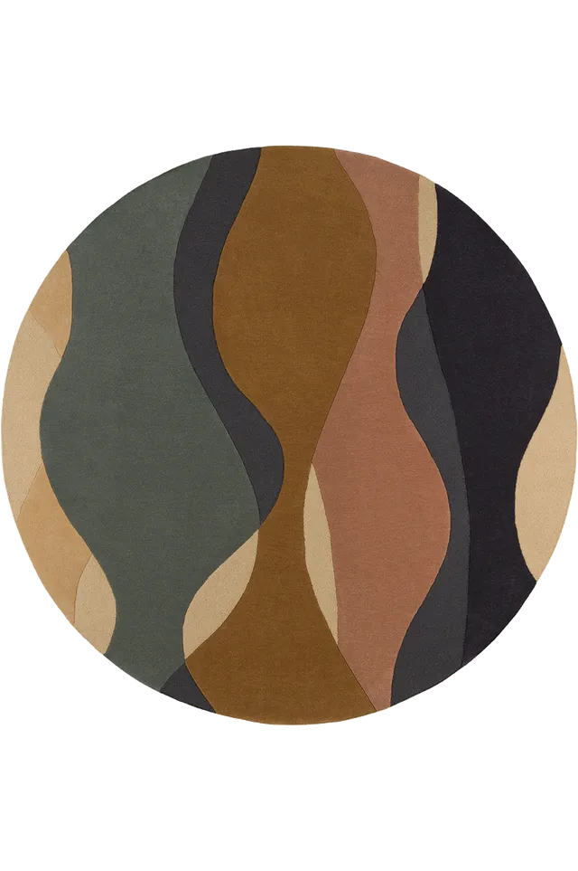 toulemonde-bochart-oc-ane-tapis-rond-multicolore-tuft-main image 1