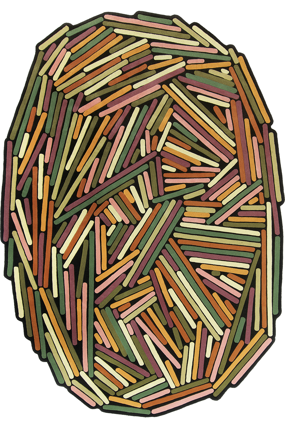 toulemonde-bochart-brindilles-printemps-tapis-multicolore-tuft-main-laine image 1