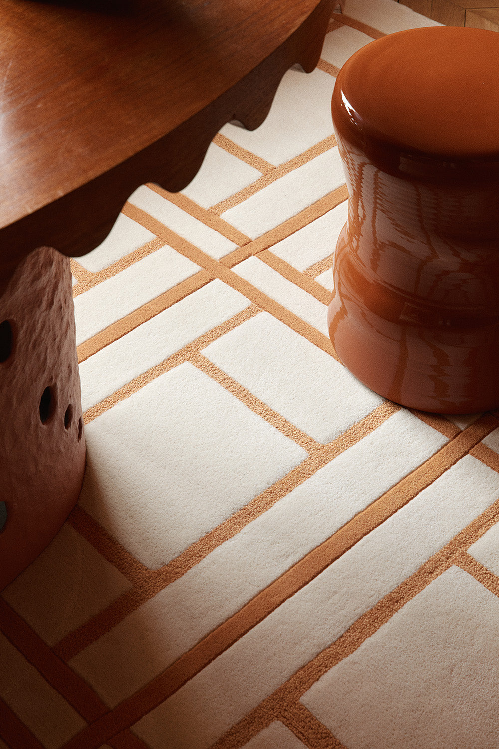 toulemonde-bochart-clisse-tapis-jaune-graphique-tuft-main image 6