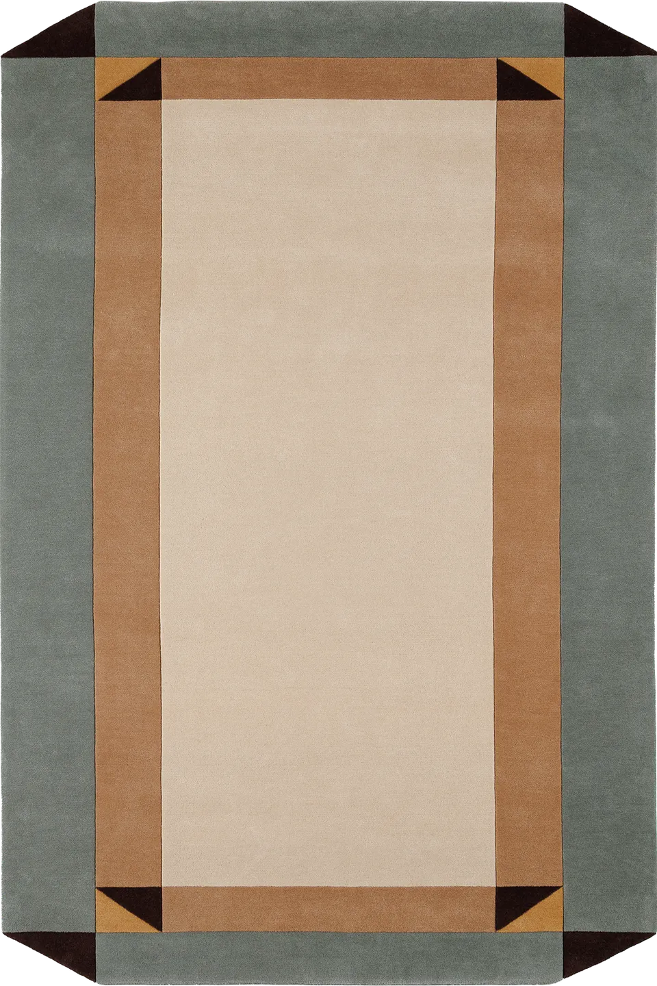 toulemonde-bochart-palatin-bleu-tapis-laine-tuft-main-graphique image 1