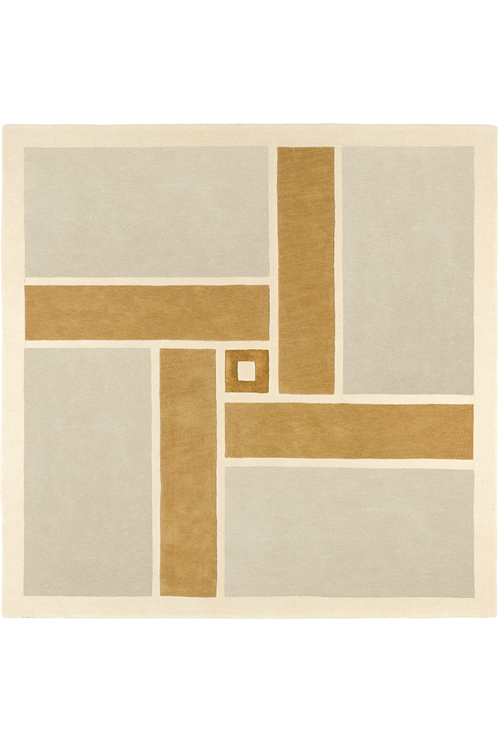 toulemonde-bochart-vintage-tapis-beige-italien-70s-laine-et-viscose image 5