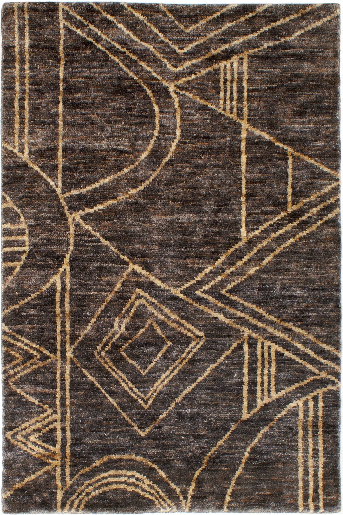 serge-lesage-bushwick-noir-et-blanc-160x230-tapis-contemporain image 1